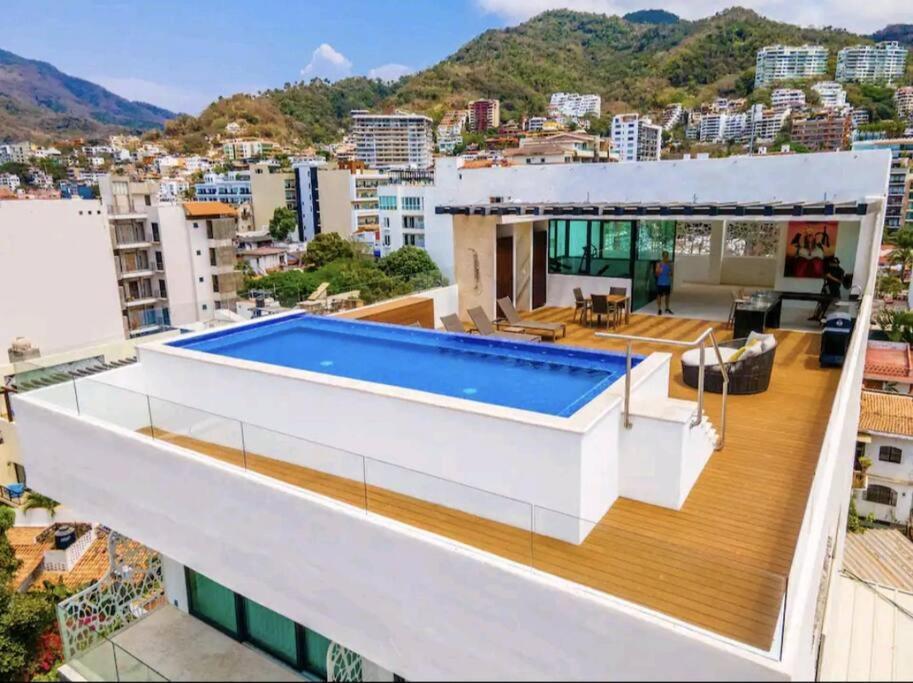 Ocean View Penthouse In P.V. Romantic Zone Puerto Vallarta Esterno foto